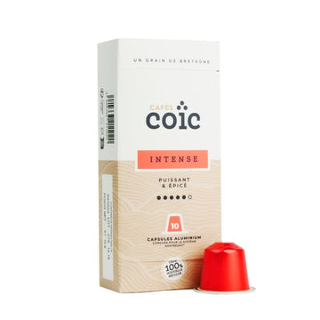 Café "Intense" en capsules alu